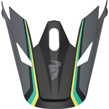 Load image into Gallery viewer, Thor Replacement Peak for Sector Helmets Gray/Teal
