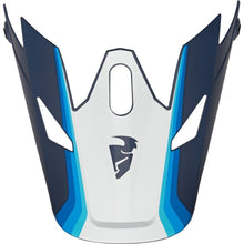 Load image into Gallery viewer, Thor Replacement Peak for Sector Helmets Navy/White