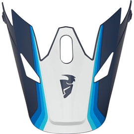 Thor Replacement Peak for Sector Helmets Navy/White