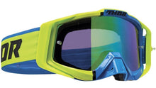 Load image into Gallery viewer, Thor Sniper Pro Divide Lime/Blue Goggle