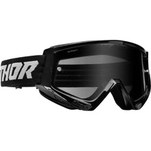 Load image into Gallery viewer, Thor Combat Racer Sand Goggles Black/Grey