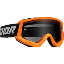 Load image into Gallery viewer, Thor Combat Racer Sand Goggles Fluro Orange/Grey