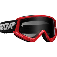 Load image into Gallery viewer, Thor Combat Racer Sand Goggles Red/Grey