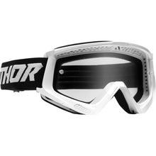Load image into Gallery viewer, Thor Combat Racer Goggles White/Black
