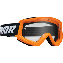 Load image into Gallery viewer, Thor Combat Racer Goggles Fluro Orange/Black