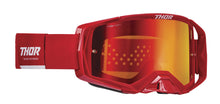 Load image into Gallery viewer, Thor Activate Goggles Red/White w/ Mirror Irridium Lens