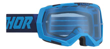 Load image into Gallery viewer, Thor Regiment Goggles Blue/Navy w/Blue Lens