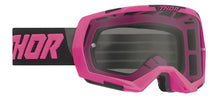 Load image into Gallery viewer, Thor Regiment Goggles Fluro Pink/Black w/Smoke Lens