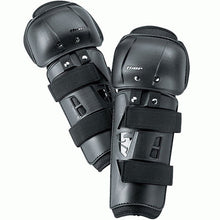 Load image into Gallery viewer, Thor Sector Black Youth Knee Guards