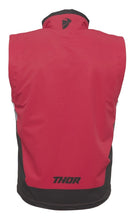 Load image into Gallery viewer, Thor Warmup Red/Black Textile Vest
