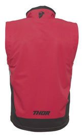 Thor Warmup Red/Black Textile Vest