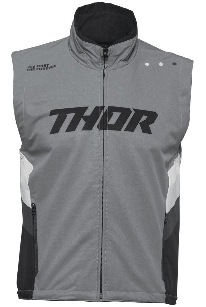 Thor Warmup Grey/Black Textile Vest