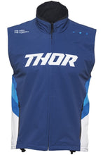 Load image into Gallery viewer, Thor Warmup Navy/White Textile Vest