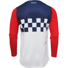 Load image into Gallery viewer, Thor Hallman Differ Cheq White/Red/Blue Jersey