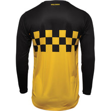 Load image into Gallery viewer, Thor Hallman Differ Cheq Yellow/Black Jersey