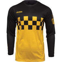 Load image into Gallery viewer, Thor Hallman Differ Cheq Yellow/Black Jersey