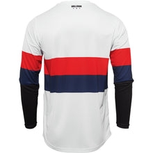 Load image into Gallery viewer, Thor Hallman Differ Draft White/Red/Navy Jersey
