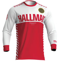 Load image into Gallery viewer, Thor Hallman Differ Slice White/Red Jersey