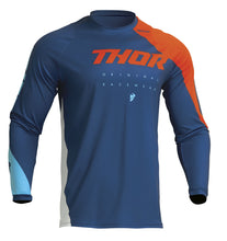 Load image into Gallery viewer, Thor 2023 Sector Edge Navy/Orange Jersey