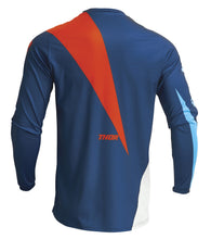 Load image into Gallery viewer, Thor 2023 Sector Edge Navy/Orange Jersey