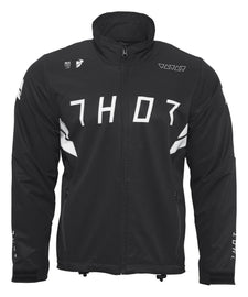 Thor Warmup Black/White Textile Jacket