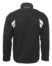 Load image into Gallery viewer, Thor Warmup Black/White Textile Jacket