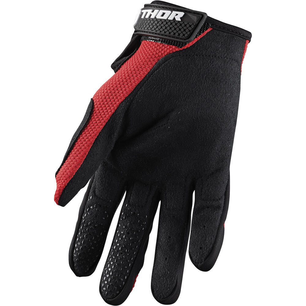 Thor Sector Red/Black Gloves