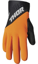Load image into Gallery viewer, Thor Spectrum Cold Weather Orange/Black Gloves