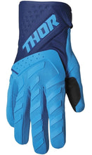 Load image into Gallery viewer, Thor Spectrum Blue/Navy Gloves