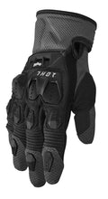 Load image into Gallery viewer, Thor Terrain Black/Charcoal Gloves
