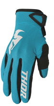 Load image into Gallery viewer, Thor 2024 Sector Aqua/Vintage White Womens Gloves