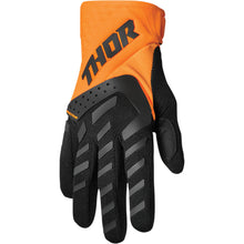 Load image into Gallery viewer, Thor 2024 Spectrum Orange/Black Youth Gloves
