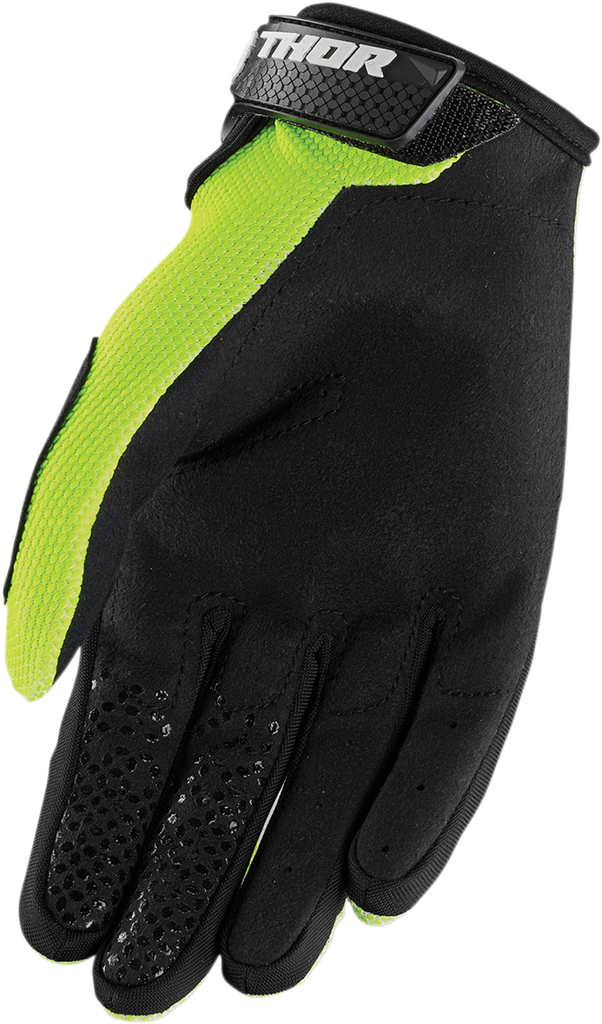 Thor 2024 Sector Acid/Black Youth Gloves