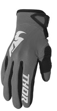 Load image into Gallery viewer, Thor 2024 Sector Grey/White Youth Gloves