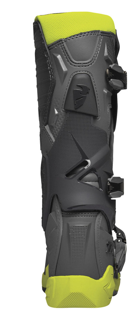 Thor Radial Grey/Fluro Yellow Boots