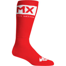Load image into Gallery viewer, Thor MX Solid Red/White Youth Socks