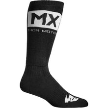 Load image into Gallery viewer, Thor MX Solid Black/White Youth Socks