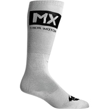 Load image into Gallery viewer, Thor MX Cool Grey/Black Youth Socks