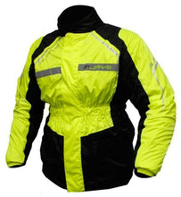 Load image into Gallery viewer, Rjays Tempest Rain Jacket - Black/Hi-Viz