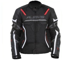 Load image into Gallery viewer, Rjays Air-tech Men&#39;s Textile Jacket - Black/White