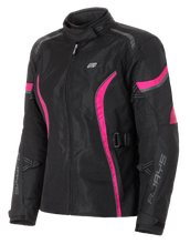 Load image into Gallery viewer, Rjays Athena Air Women&#39;s Jacket - Black/Pink