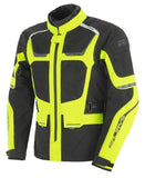 Rjays Tour Air 2 Jacket - Black/Hi-Viz Yellow