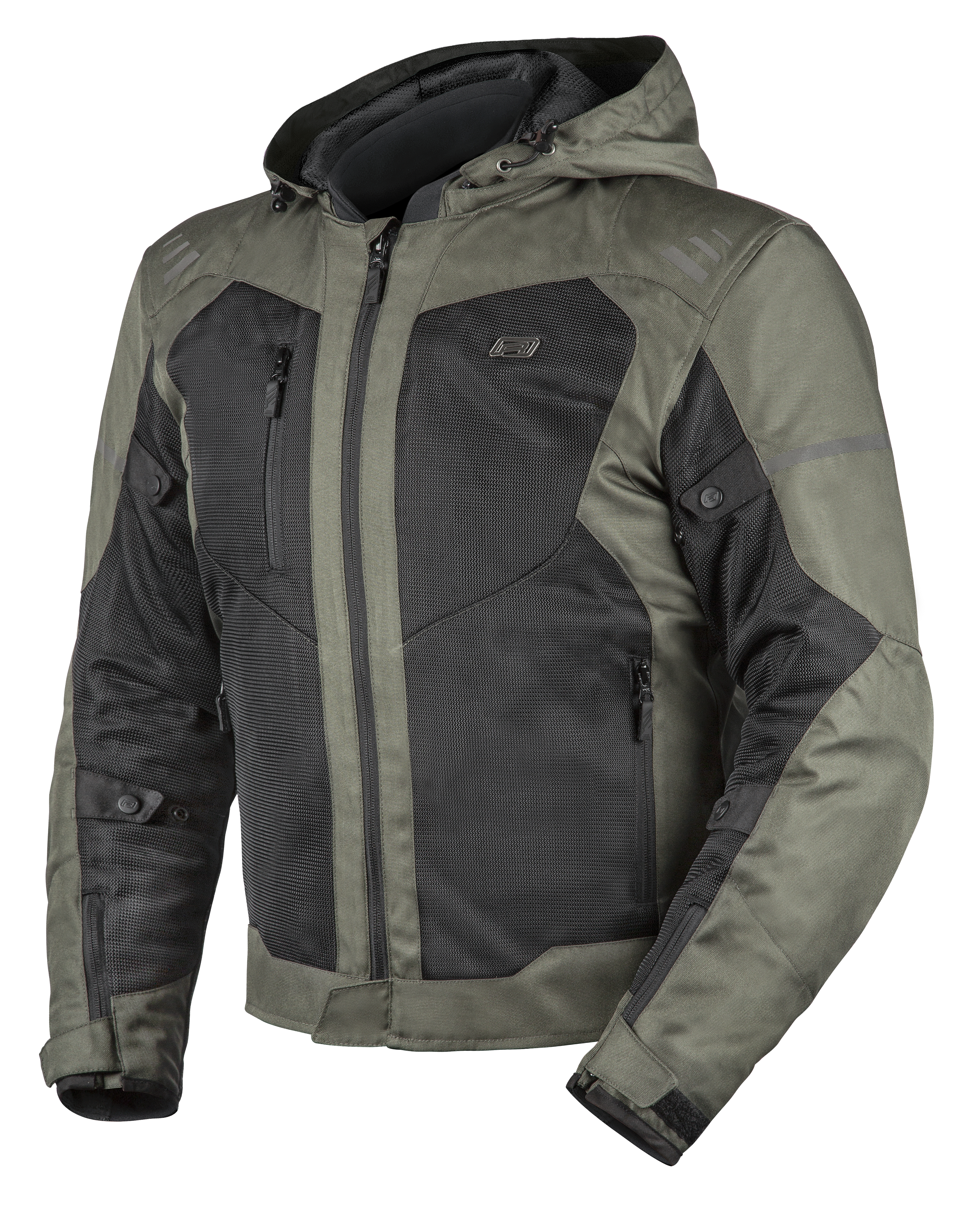 Rjays Tracer 2 Air Men's Textile Jacket - Olive