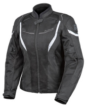 Load image into Gallery viewer, Rjays Swift III Ladies Jacket - Black/White
