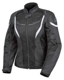 Rjays Swift III Ladies Jacket - Black/White