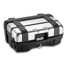 Load image into Gallery viewer, Givi Monokey Trekker 33 Litre Motorcycle Case - Silver