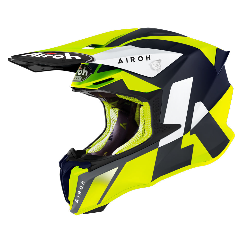 Airoh Twist 2.0 ‘Lift’ Helmet - Yellow Matt