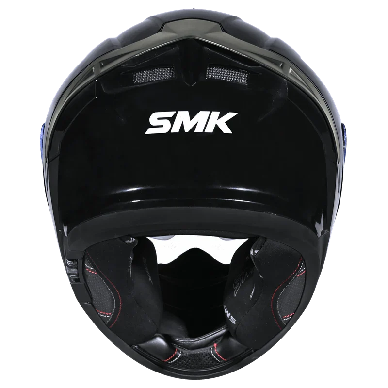 SMK Typhoon 06 Solid (GL200) Full Face Helmet - Black