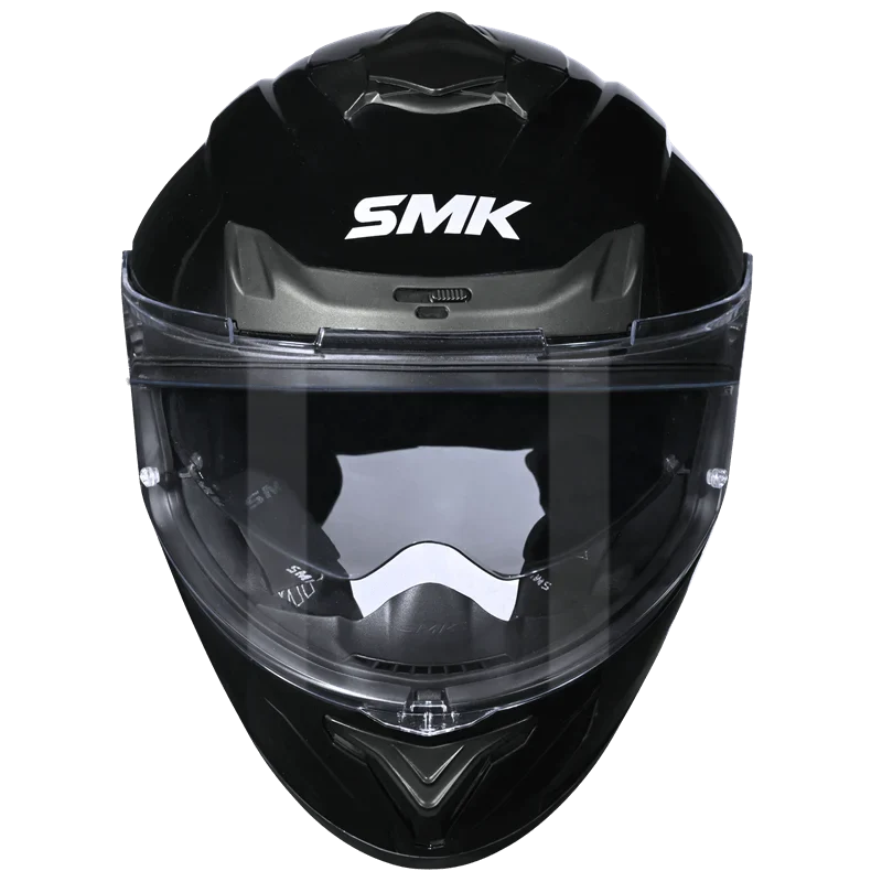 SMK Typhoon 06 Solid (GL200) Full Face Helmet - Black
