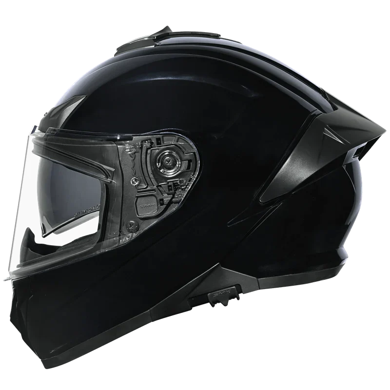 SMK Typhoon 06 Solid (GL200) Full Face Helmet - Black